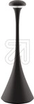 SIGOR LED-Akku-Tischleuchte 'Nudrop' nachtschwarz 4540101