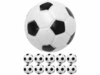 GAMES PLANET® 10 Tischfussball Kickerbälle, Ø 31mm