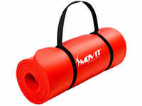 MOVIT® Gymnastikmatte, 190x60x1,5cm, Rot