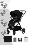 Kinderkraft Yoxi Kinderwagen, Kinderkraft: Moonlight Grey