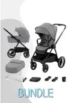 Kinderkraft Kinderwagen 2in1 Nea / Kombikinderwagen, Kinderkraft: Platinum Gray