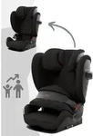 Cybex Pallas G3 Kindersitz (15 Monate - 12 Jahre), Farbe: Magic Black