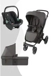 ABC Design Sierra All in One Kinderwagen Set inkl. Tulip Babyschale, Farbe