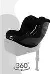 Cybex Sirona G3 Plus i-Size Reboard Kindersitz, Farbe: Moon Black