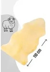 Fellhof Lammfell f&uuml;rs Bett / Medizinisches Lammfell, Gr&ouml;&szlig;e: 120 cm