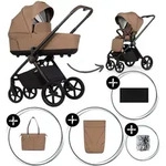 Venicci Claro 2in1 Kombikinderwagen inkl. Gratis Babyschalenadapter, Venicci:...