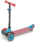 Chillafish Scotti 3-Rad Scooter mit Bremse, Farbe: Flamingo