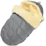 Fellhof Kinderwagenfellsack Winterberg / Fu&szlig;sack, Farben: Beige