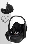 ABC Design Calla i-Size Babyschale / 0 bis ca. 13 kg, Farbe Kinderwagen: Olive