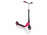 Globber Flow Foldable 125 Scooter, Farbe: Schwarz - Rot