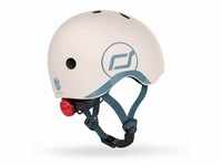Scoot&Ride Baby Helm (XXS-S), Farbe: kiwi