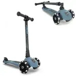Scoot&Ride Highwaykick 3 LED - Scooter / Kickboard, Farbe: forest
