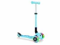 Globber Junior Foldable Fantasy Light Scooter, Farbe: Pastell Pink-Flowers