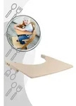 tiSsi&reg; Kindertisch f&uuml;r Kinderhochstuhl, Tissi: Buche Grau