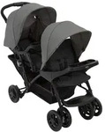 Graco Stadium Duo Geschwisterwagen - Farbe: Titanium