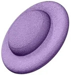 Stapelstein Board / Balance Board - Farbe: Violett