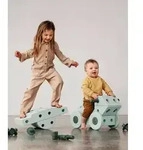 MODU Dreamer-Set - XXL Bauset Balance-Spielzeug, Rutscher, Wippe, Baukasten Set,