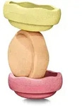 Stapelstein Original Warm Pastel - 3er Set - Farbe: light red/light orange/light