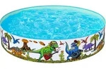 Bestway Kinder Pool Dinosaurier Fill ́N Fun 183 x 38 cm