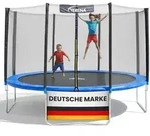 Terena Trampolin &oslash; 430 cm mit Sicherheitsnetz | bis 150kg