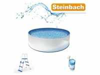 Steinbach Stahlwandpool New Splasher Set Secure Ø 3,50 x 0,90 m