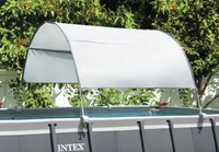 Steinbach 28054, Steinbach Intex Pool&uuml;berdachung 375 x 180 cm | wei&szlig; | f&uuml;r...