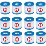12 St&uuml;ck Intex Filterkartuschen Typ H f&uuml;r Intex Kartuschenfilteranlage 28602