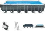 Intex Frame Pool 732 x 366 x 132 cm Komplettset | Rechteckpool mit Zubeh&ouml;r