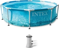 Intex 28208, Intex Frame Pool Set Beachside &Oslash; 305 x 76 cm | Kinderpool mit