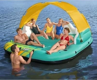 Bestway 43407, Bestway Badeinsel 291 x 265 x 83 cm Sunny Lounge Island | f&uuml;r 5