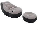 Intex Lounge Sessel 130 x 99 x 76 cm | mit Fu&szlig;hocker
