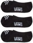 Vans Women's Classic 3 Paar - Socken (black white, 31,5-36)