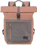 Travelite Basics Rollup - Rucksack 60 cm (rose/grey)