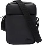 Lacoste Men's Classic Slim vertical Camera Bag - Umh&auml;ngetasche 21 cm (noir)