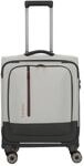 Travelite Crosslite - 4-Rollen-Kabinentrolley S 55 cm (natur)