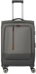 Travelite Crosslite - 4-Rollen-Trolley M 66 cm erw. (oliv)