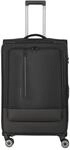 Travelite Crosslite - 4-Rollen-Trolley L 77 cm erw. (black)