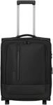 Travelite Crosslite - 2-Rollen-Kabinentrolley S 54 cm erw. (black)