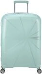 American Tourister Starvibe - 4-Rollen-Trolley 67 cm erw. (blau)