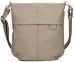 zwei Mademoiselle M90 - Umh&auml;ngetasche 28 cm (nubuk-cappuccino)