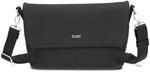 zwei Mademoiselle M60 - Umh&auml;ngetasche 33 cm (nubuk-black)