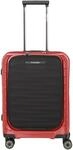 Travelite Mooby - 4-Rollen-Kabinentrolley mit Vortasche S 55 cm (rot)