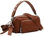 Desigual Half Logo - Umh&auml;ngetasche 22 cm (cuero west)