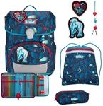 Scout Neo Exklusiv LED - Schulranzen Set 4tlg. (White Unicorn)