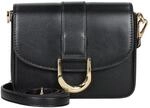 Seidenfelt Nellim - Umh&auml;ngetasche 18 cm (black/gold)