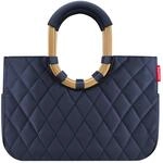 reisenthel loopshopper M - Shopper 40 cm (frame rhombus midnight gold)
