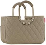 reisenthel loopshopper M - Shopper 40 cm (frame rhombus olive)