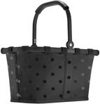 reisenthel carrybag XS - Einkaufskorb Mini 21 cm (frame glossy dots black)