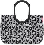 reisenthel shopping loopshopper L - Einkaufstasche mit B&uuml;gel 46 cm (frame leo nero)