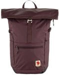 Fj&auml;llr&auml;ven High Coast Foldsack 24 - Rucksack 15" 45 cm (blackberry)